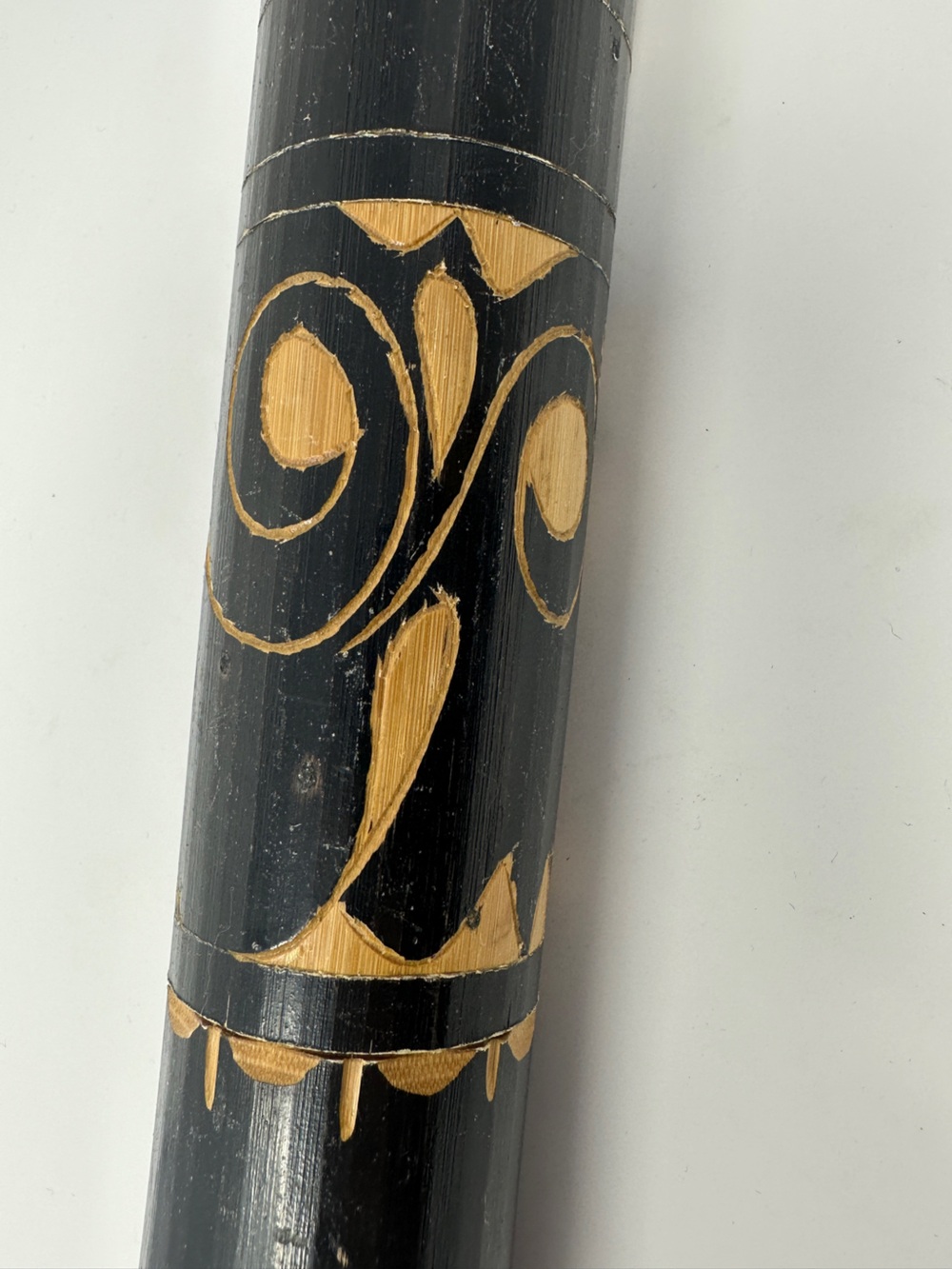 Decorative Bamboo rain stick sound musical percussion instrument - Picture 6 of 8